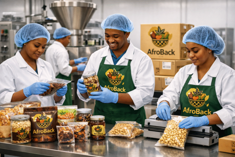 afroback hygienic food handling process